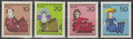 Berlin, 1968, Mi.Nr.322-325 ** -  Ein Satz "Wohlfahrt: Puppen" - Nuevos