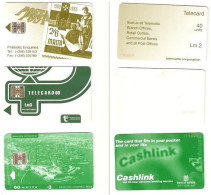 MALTA - Phonecard Lot - 3 Cards - Malta