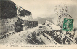 63 Le Chemin De Fer Du Puy De Dôme Au Grand Rocher Et Les Dômes Du Sud 1912 - Other & Unclassified