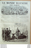 Le Monde Illustré 1866 N°489 Tchéquiee Theredienstadt Boheme Autriche Prague Itamie Verone Vicence - 1850 - 1899