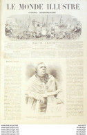 Le Monde Illustré 1866 N°506 Italie Rome Paris Bd Capucines Msgr Coquereau Montauban (82) - 1850 - 1899