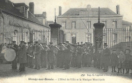 76 BLANGY SUR BRESLE HOTEL DE VILLE MUSIQUE MUNICIPALE FANFARE ANIMATION SEINE MARITIME - Blangy-sur-Bresle