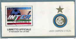 Inter Campione D'Italia 1988 - Libretto Ricordo - Varietà E Curiosità