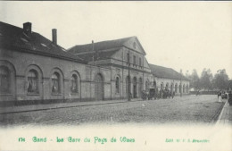 GAND : La Gare Du Pays De Waes. Carte Impeccable Et Rare. - Gent