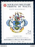 Convenzione Con Le Seychelles 2004. - Malta (la Orden De)