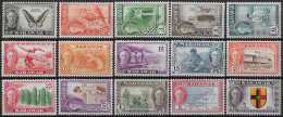 1950 Sarawak 15v. MNH SG N. 171/85 - Other & Unclassified