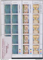 2001 EUROPA CEPT Albania/Shqiperia N. 3 Minifogli  "Acqua"  MNH** - Altri & Non Classificati