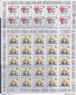 1992 EUROPA CEPT Croazia 2 Minifogli "Scoperta DellAmerica" MNH* - Other & Unclassified