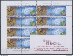 2001 EUROPA CEPT Grecia  Minifoglio  "Acqua"  MNH** - Altri & Non Classificati