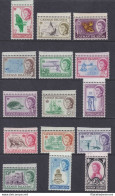 1962-64 CAYMAN ISLANDS -  SG 165/179 Serie Di 15 Valori -  MNH** - Andere & Zonder Classificatie