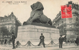 FRANCE - Paris - Lion De Belfort - Animé - Carte Postale Ancienne - Sonstige & Ohne Zuordnung
