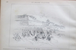 1884 La Citadelle De SON TAY   Sơn Tây VIETNAM  Hanoi - Estampes & Gravures
