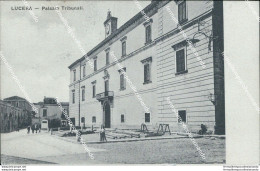 Bg154 Cartolina Lucera Palazzo Tribunali Provincia Di Foggia - Foggia