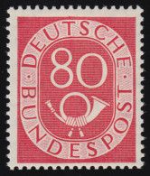 137 Posthorn 80 Pf. Ungestempelt Mit Gummi, Sauber Entfalzt - Unused Stamps