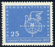 619 Leipziger Frühjahrsmesse 25 Pf ** - Unused Stamps