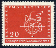 618 Leipziger Frühjahrsmesse 20 Pf ** - Unused Stamps