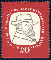 625 Heinrich Zille 20 Pf ** - Unused Stamps