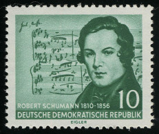 541 XII Robert Schumann 10 Pf Wz.2 XII ** - Unused Stamps