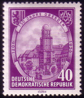 526 Dresden 40 Pf, TH Und Sternwarte, Postfrisch ** - Unused Stamps