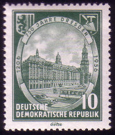 524 Dresden 10 Pf Kreuzkirche, Rathaus, Postfrisch ** - Unused Stamps