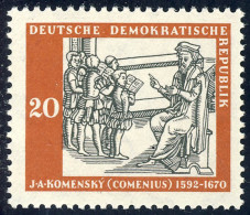 644 300 Jahre Comenius 20 Pf ** - Unused Stamps