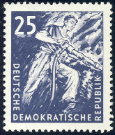 571 Kohlebergbau 25 Pf Bergmann** - Unused Stamps