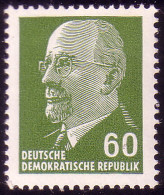 1080 Walter Ulbricht 60 Pf ** - Unused Stamps
