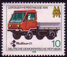 2353 Leipziger Herbstmesse 10 Pf 1978 ** - Unused Stamps