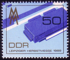 3267 Leipziger Herbstmesse 50 Pf 1989 Aus Block 99 ** - Neufs