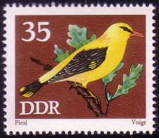 1839 Singvögel Pirol 35 Pf ** Postfrisch - Ungebraucht