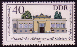 2828 Schlösser Und Gärten 10 Pf Charlottenhof ** Postfrisch - Unused Stamps