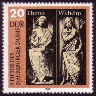 2808 Naumburger Dom 20 Pf ** Postfrisch - Unused Stamps