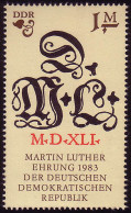 2833 Martin Luther 1 M Aus Block 73 ** Postfrisch - Unused Stamps