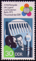 1865 Weltfestspiele Jugend + Studenten 30 Pf ** Postfrisch - Unused Stamps