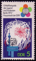 1862 Weltfestspiele Jugend + Studenten 5 Pf ** Postfrisch - Unused Stamps