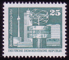 2521 Aufbau In Der DDR Kleinformat 25 Pf ** - Neufs