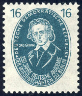 267 Akademie Der Wissenschaften 16 Pf ** - Unused Stamps