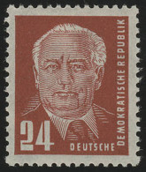 252a Wilhelm Pieck 24 Pf ** Geprüft - Neufs