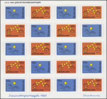 1561-1562 Dezembermarken 1995 - Folienbogen, Postfrisch ** - Altri & Non Classificati