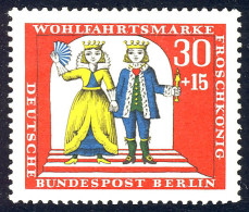 297 Brüder Grimm Froschkönig 30+15 Pf ** - Unused Stamps