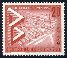 161 Bau Austellung 20 Pf Modell Ausstellungsgelände ** - Unused Stamps