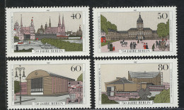 772-775 Jubiläum 750 Jahre Berlin 1987 - Einzelmarken Aus Block 8, Satz ** - Nuovi