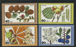 607-610 Wofa Wald 1979, Satz ** - Unused Stamps