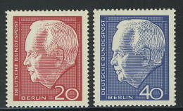 234-235 Heinrich Lübke 1964, Satz ** - Ungebraucht