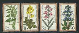 573-576 Wofa Waldblumen 1978, Satz Postfrisch ** - Unused Stamps