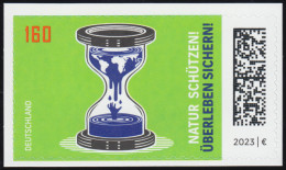 3773 Natur Schützen! Überleben Sichern! Selbstklebend Auf Neutraler Folie ** - Unused Stamps