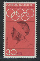 564 Olympische Sommerspiele 30+15 Pf Mayer ** - Unused Stamps