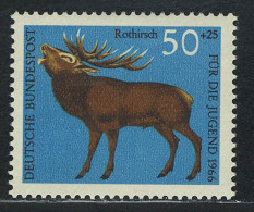 514 Jugend Hochwild 50+25 Pf Rothirsch ** - Nuevos