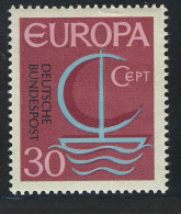 520 Europa 30 Pf Boot ** - Unused Stamps