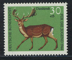 513 Jugend Hochwild 30+15 Pf Damhirsch ** - Ungebraucht